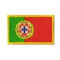 【Buy 6 get 1 free North America Flag Mexico Portugal Argentina Jamaica Morale Chapter Cloth Mark 3D Embroidery Armband Velcro Patch. 