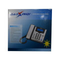 Gaoxinqi HCD 399(130)P/TSDL Landline Telephone FSK/DTMF Compatible | Two-digit for PABX access code setting | Anti EMI and Thunder proof design. 