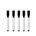 Artisian-White Board Marker for kids with duster, 5 Pcs Pack ONLY Black Writing option. 