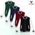 Stylish Varsity Baseball Jackets for Men and Women: Fashionable Stand Collar Sweater and Sport Coat Options!. 