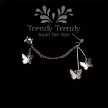 New Arrival Fashion Long Metal Butterfly Tassel Drop Earrings for Women Butterfly Elegant Women Earrings Butterfly Earring for Girls Trendy Trendy Earrings. 