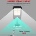 7000 Lumens Solar Street Light | Outdoor Waterproof LED COB Lamp Super Bright with Motion Sensor and Remote | Moton Sensor Light | 3 Modes Dusk to Dawn Security Wall Light for Garden| Patio, Yard, Courtyard, Pathway & Street Lighting. 