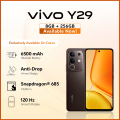 vivo Y29 - 8GB RAM - 128/256GB ROM - 6500mAh Battery - SDM 685 - 120Hz Display. 