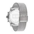 Tommy Hilfiger Men’s Quartz Stainless Steel Gray Dial 44mm Watch 1710396 Stainless Steel Wrist Watch For Men. 