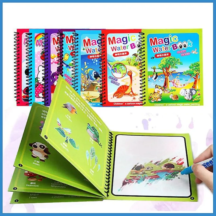 Kids%20Water%20Coloring%20Book%20Set%20-%20Quick%20Dry%20Reusable%20Magic%20Painting%20Board%20with%20Magic%20Pen%20-%20Educational%20Drawing%20book%20for%20Toddlers-%20Assorted%20Colors%20-%20Art%20Supplies%20for%20Kids%20-%20Children's%20Magic%20Coloring%20Book%20-%20Image%207