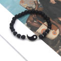 Couple Bracelets Exquisite Fine Workmanship Chinese Style Tai Chi Adjustable Unisex Bracelets for Dating. 