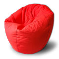 Relaxsit Puffy Plain Fabric Bean Bag Chair - Home Decor Chairs Matching Furniture - Luxury Furniture Bean Bag. 