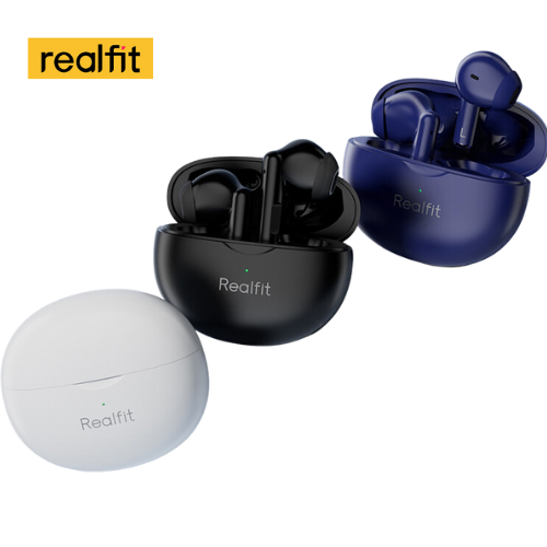 Realfit F2 Pro Bluetooth Earbuds  Earphones Airbuds ANC Active Noice Cancellation TWS Wireless Earbuds Wholesale for Lenovo Xiaomi realme