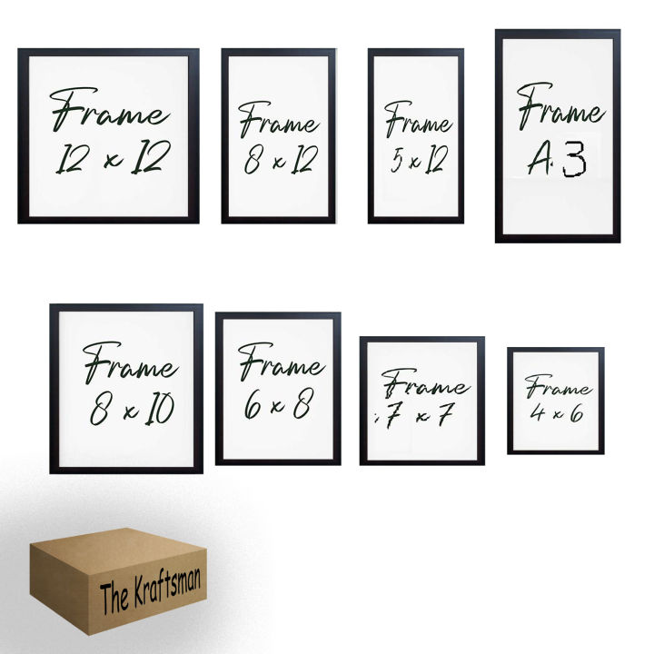 Single Minimalist Modern Rectangular Horizontal Customized Photo Frames Photo Wall Decoration Photo Frame Wall Art Hanging Home Decoration Picture Gallery for Living Room Study Room