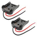 2X Adapter for DeWALT Flexvolt 60V Max Dock Connector. 