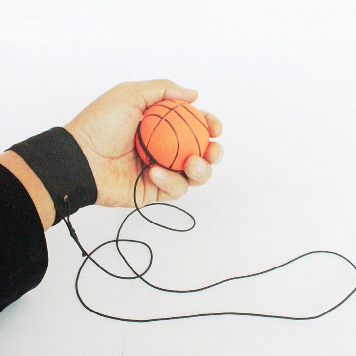 Bouncy Wrist Band Rubber Ball Elastic String Rebound Finger Exercise Sport Toy