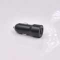 Dual USB Car Charger – 2 Port Fast Charging Car Adapter (Black). 