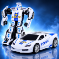 Transformers Robot Dancing Car with LED Lights & Music for Kids. 