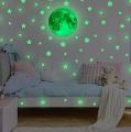 Multicolored Luminous wall Stickers -- 3D Star Stickers For Rooms Decoration - Best for Kids Rooms - Multicolored 100 pieces. 