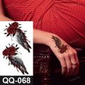small tattoo cute letter planet sun moon compass tattoo sticker black henna tattoos water transfer body art waterproof. 