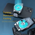 H15 Portable Phone Radiator Fan Air-cooled Phone Cooler Cooling Fan for 4-6.7 inches Phone Game Accessories. 