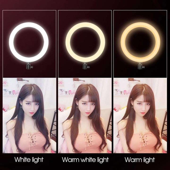 36cm LED Selfie Ring Light Dimmable LED Ring Lamp Photo Video Camera Phone Light Ringlight For Live YouTube and other purposes Fill Light*