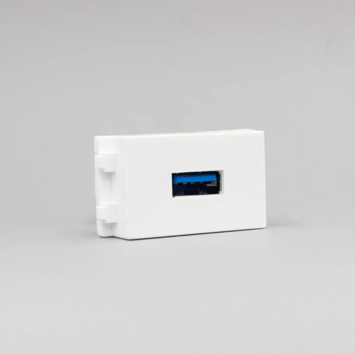 USB%203.0%20Slot%20Socket%20Outlet%20Fit%20for%2086mm%20120mm%20%20Blank%20Wall%20Panel%20Faceplate%20Directly%20Plug%20Female%20to%20Female%20-%20Image%202