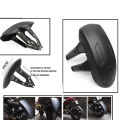 Universal ABS Splash Guard / Mud Guard Rear Fender With CNC Fitting For Motorcycle Aesthetic Design Essential For Sports Bike Universal Fitment Eg, YBR, BENELLI, DERBI, WEGO etc. 