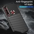 For Motorola One Vision Plus Thunderbolt Shockproof TPU Protective Soft Phone Case. 