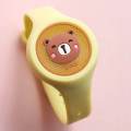Pack Of 2 Cartoon Mosquito Silicone Bracelets For Children Anti-Mosquito Band. 