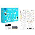Magical Tracing Workbook Set,Learning to Write Alphabet, Numbers and Line Tracing. Handwriting Activity Book (60 Pages). 