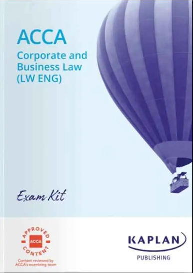 Kaplan ACCA Applied Skills Exam Kit 2026 – Skill Modules (Select Paper ...