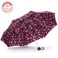 RST Manual 5 folding mini pocket umbrella Women sun resistant  light umbrella girl portable Outdoor windproof Umbrella lady waterproof travel umbrella. 