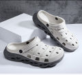 New Mens Fashion Imported summer Crocs clogs - Latest Men's  Thick Soles crocs beach sandals for mens and women, Quick-Dry and Anti-Slip EVA Foam crocs clogs for boys and mens. 