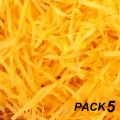 YELLOW COLOR/ Shredded Paper Grass Color Filler Crinkle Cut Paper Shred Gift Basket Filler. 