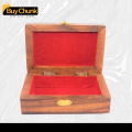 Handmade Wooden Jewelry Box – Size 6 x 4 Inches | | Handcrafted Wooden Jewellery Box for Rings, Earrings & Keepsakes | Premium Wooden Jewellery Organiser. 