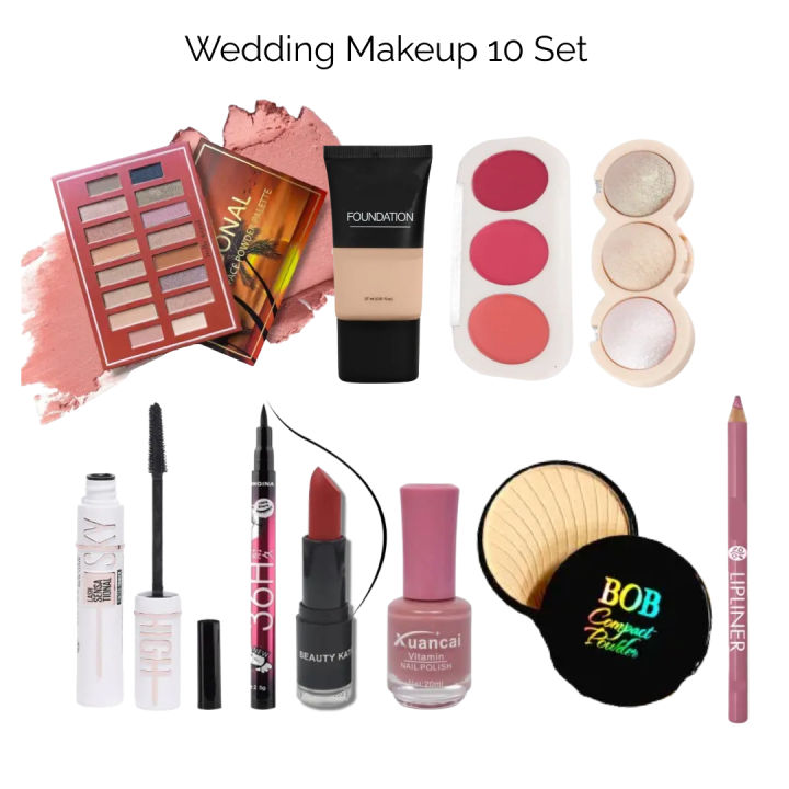 Pack of 10 Wending Makeup Deals Cosmetics High Quality Products