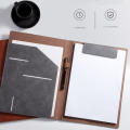 Document Sales Manager Folder Contract Signing Book A4 Folder Office Bill Storage Business Leather Official. 