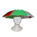 Hands-free umbrella. 