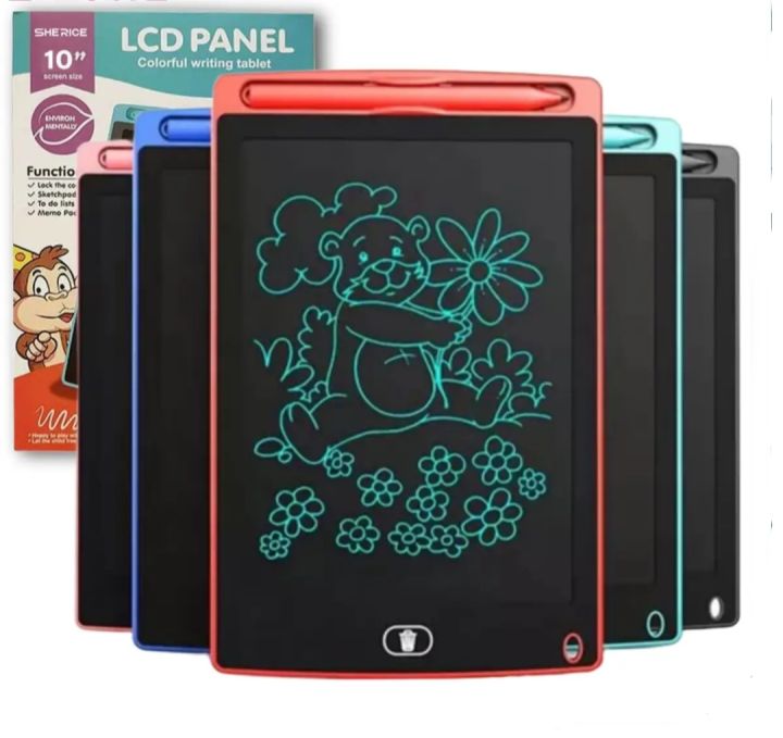 LCD Writing Tablet For kids Electronic Magic Slate Multicolor