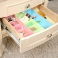 Dream Enterprises 5 Grids Socks Tie Storage Box Organizer Drawer Cosmetic Divider Box Plastic 1 Piece. 