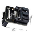 90 Degree Sata Adapter 6gbps Sata Adapter Male to Female Right Angle for Ssd Hdd Motherboard Fast Data Transfer for Desktop Computer Lossless Transmission Sata Adapter. 