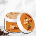 SilverSea Arabica Coffee Scrub for Face and Body - Natural Exfoliating Scrub with Organic Arabica Coffee Grounds, Moisturizing, Anti-Aging, Brightening, Deep Cleansing, Pore Minimizing, Skin Tightening, 100% Natural Ingredients, Suitable for All Skin Type. 