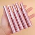 2 In 1 Double Color Gradient Velvet Eye Shadow Stick / Glitter Lazy Face Eye Makeup Pigments / Waterproof Long Lasting Bicolor Shimmer Metallic Eyeshadow / Eye Makeup Cosmetic. 