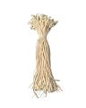 Beige Hang Tag String cotton 100 pieces. 