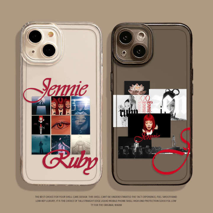The same phone case Jennie is suitable for Apple 16, Huawei Mate60, Pro, Jin Jennie, iPhone 15, Album Pura70, Xiaomi 14, Peripherals IQOO13, Supporting Oppo, Redmi, Vivo, Honor