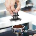 Stainless Steel Coffee Tamper Spring Loaded Tamper Leveler Coffee Bean Press Portable Espresso Hand Tamper for Portafilter Espresso Machines , 58mm. 