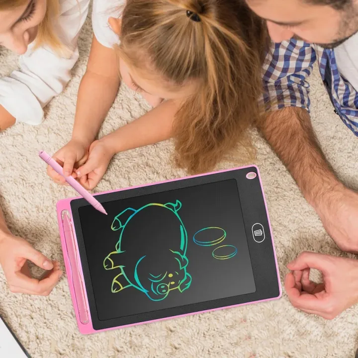 LCD%20Writing%20Tablet%20for%20Kids%20%7C%20Multi%20Color%20Writing%20Pad%208.5"%20%7C%20Erasable%20Digital%20Drawing%20Pad%20%7C%20LCD%20Writing%20Tablet%208.5%20inches%20for%20Kids%20Multicolor.%20-%20Image%204