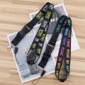 YQ1221 Warning Sign Keychain Lanyard VIP Phone Rope Crime Scene Neck Straps For Keys USB Pendants Cord Hang Rope Lariat Jewelry. 