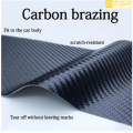 TOYOTA LOGO CARBON FIBER SILL PROTECTOR 4 Pcs. 