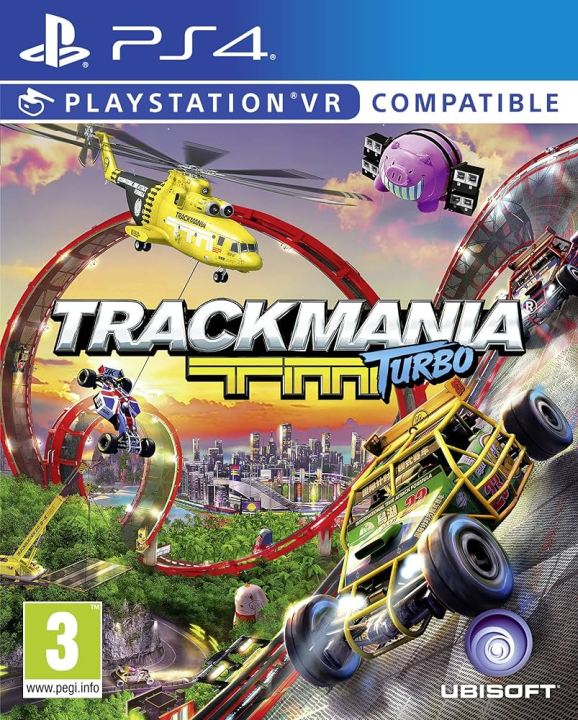 TrackMania Turbo PSVR Playstation 4 Game PS4