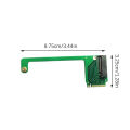 Rog Ally Handheld Transfer Board 90 Degrees M2 Transfercard Rog Ally Modified M2 Hard Drive Rog Ally Accessories. 