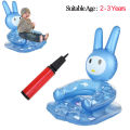 Funny inflatable baby sofa chair with air pump. 