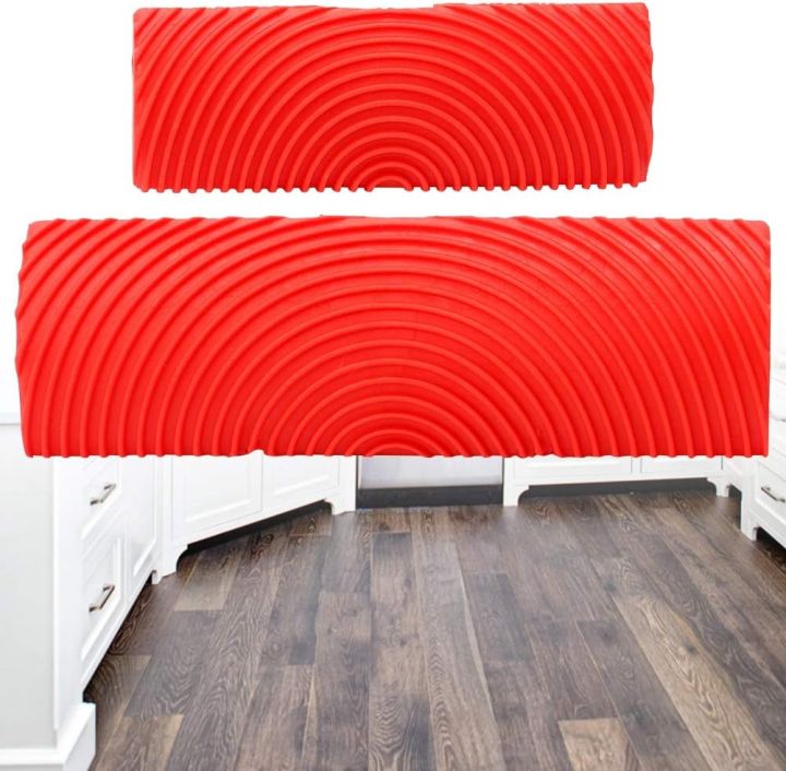2pcs Large & Small Wood Graining Tool DIY Wall Floor Painting Effects Wood Grain Rubber for Home Decoration Hand Tools