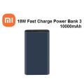 100% Original Xiaomi 10000mAh Mi Power Bank 3 18W Fast Charging Version Black Color , Xiaomi 10000mAh Mi Power Bank 3 18W Fast Charging Version , 10000mAh Xiaomi Mi 18W Fast Charge Power Bank 3 Black. 